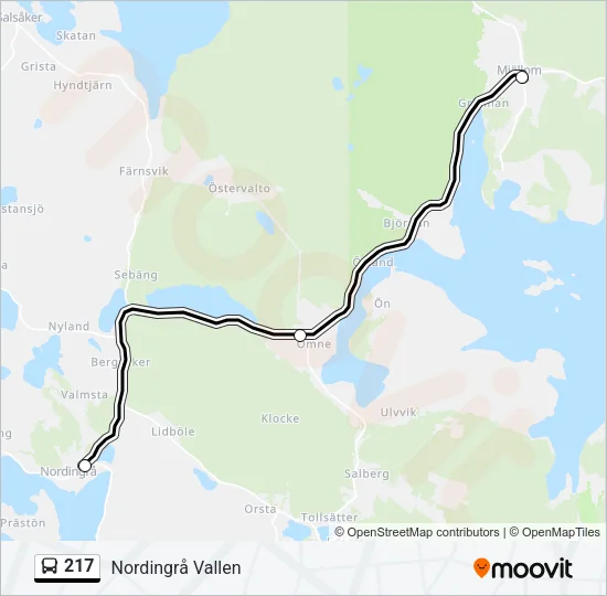 217  Line Map