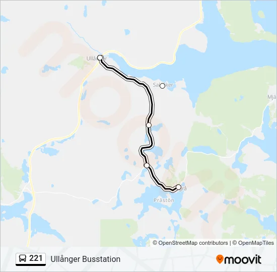 221  Line Map
