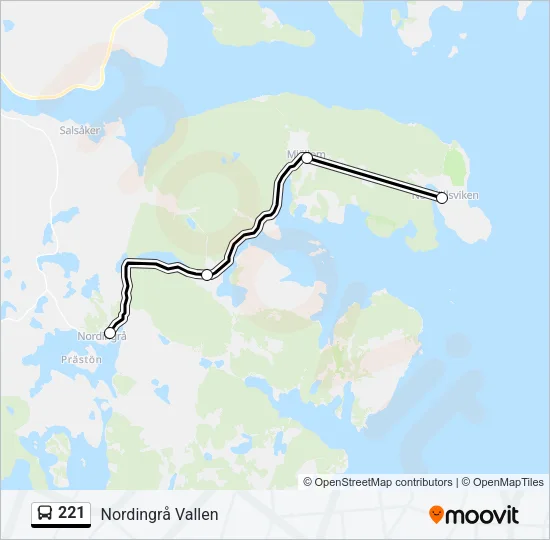 221  Line Map