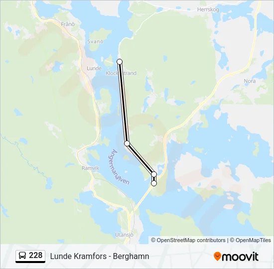 228 Bus Line Map