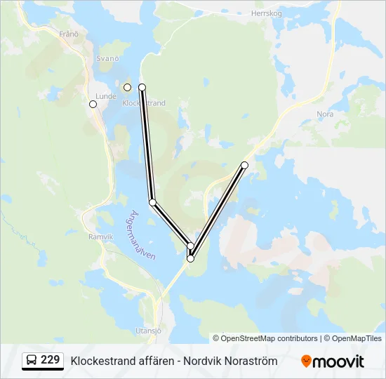 229  Line Map