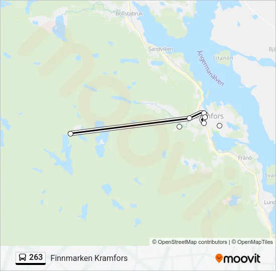 263  Line Map