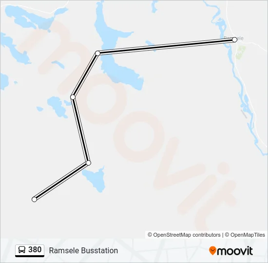 380  Line Map