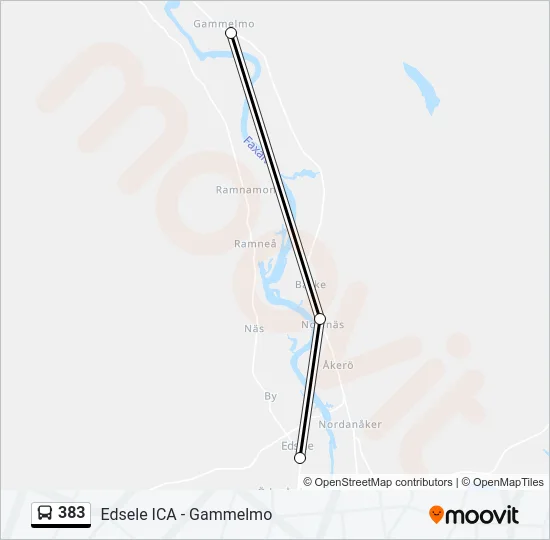 383  Line Map