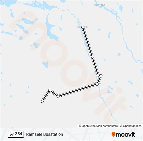 384  Line Map