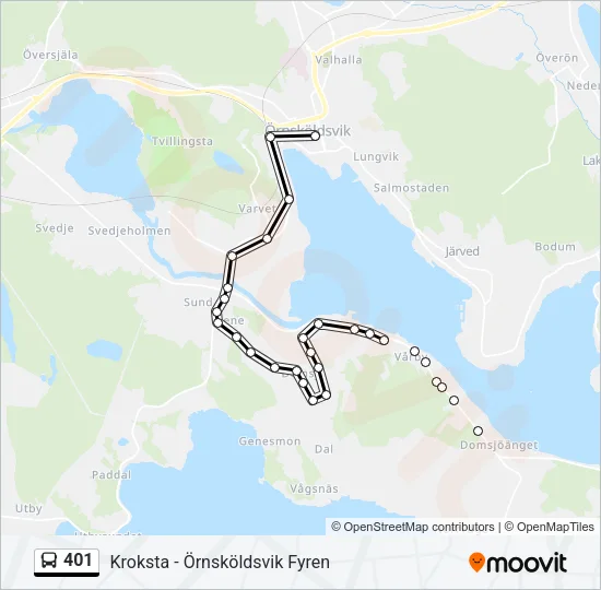 401  Line Map