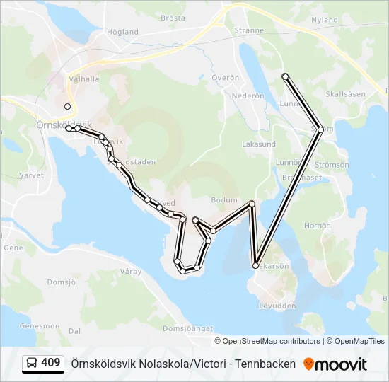 409  Line Map