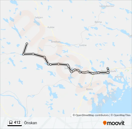 412  Line Map