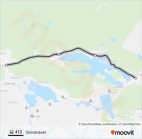 412  Line Map