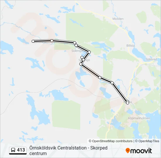 413  Line Map