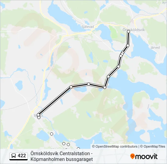 422  Line Map