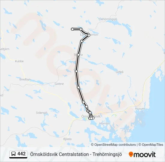 442  Line Map