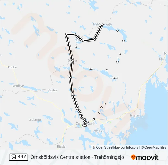 442  Line Map