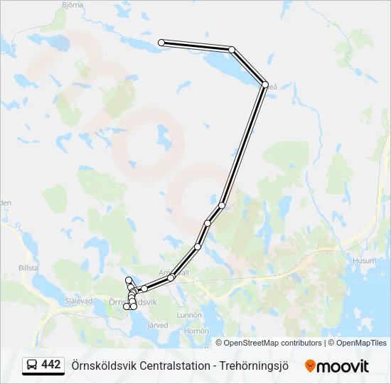 442  Line Map