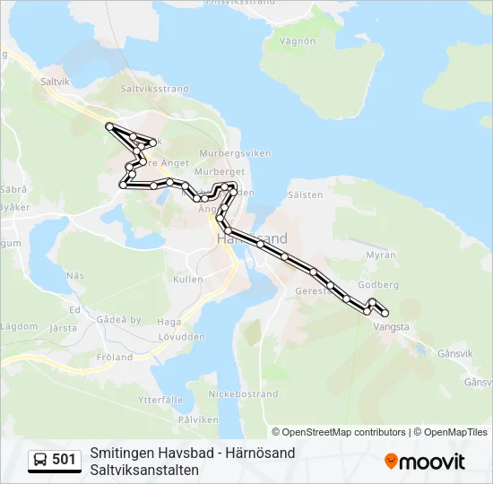 501  Line Map