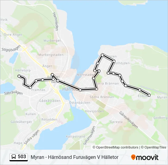 503  Line Map