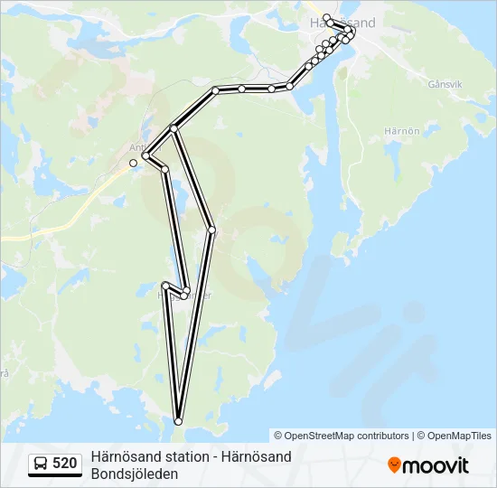 520  Line Map