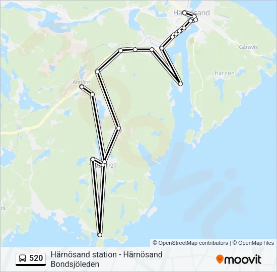 520  Line Map