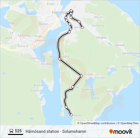 525  Line Map