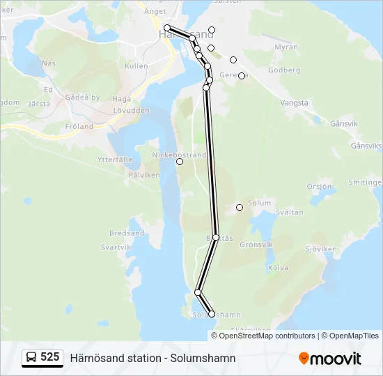 525  Line Map
