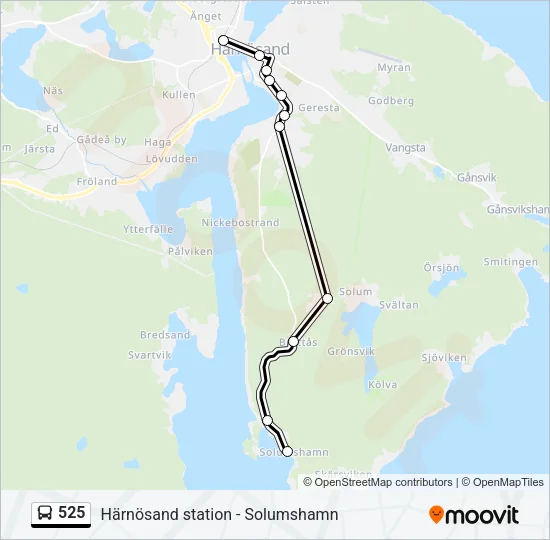 525  Line Map