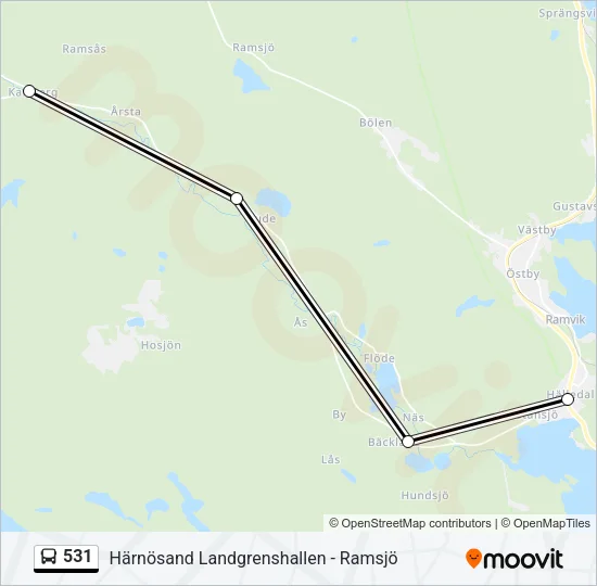 531  Line Map