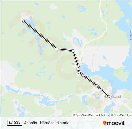 533  Line Map