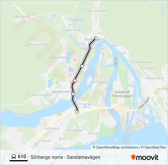 610  Line Map