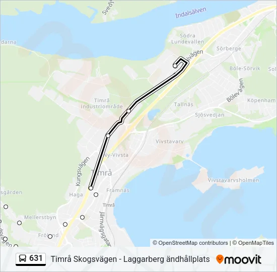 631  Line Map