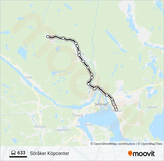 633  Line Map
