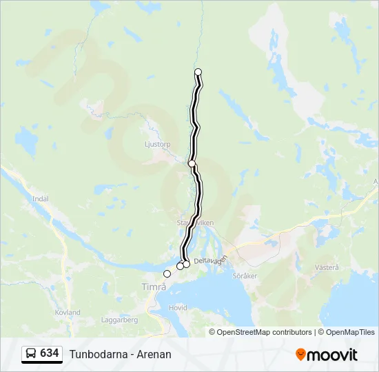 634  Line Map