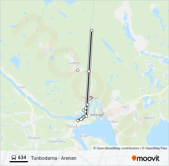 634  Line Map