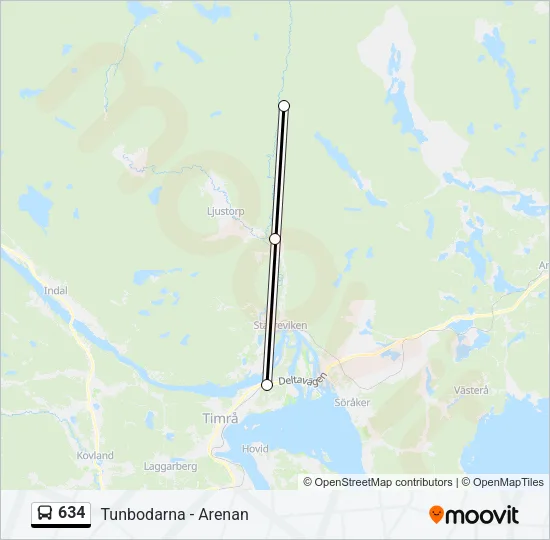 634  Line Map
