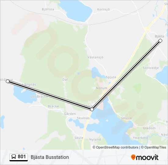 801  Line Map