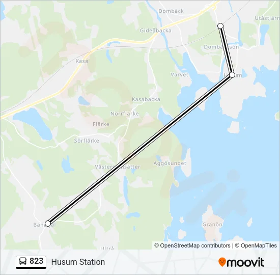 823  Line Map