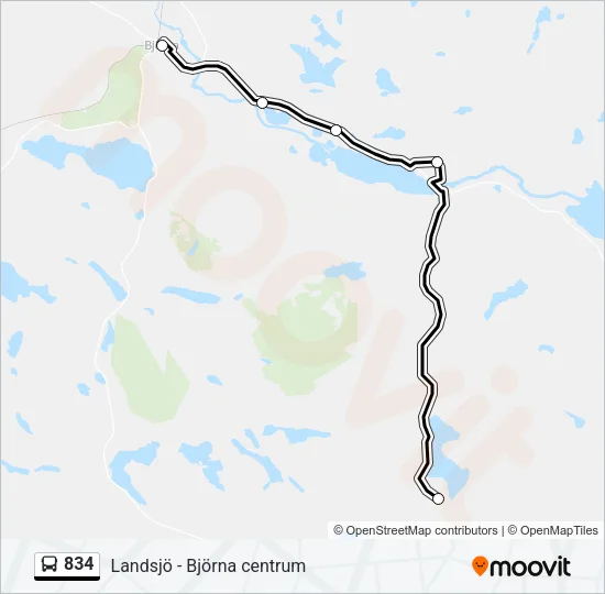 834  Line Map