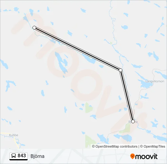 843  Line Map