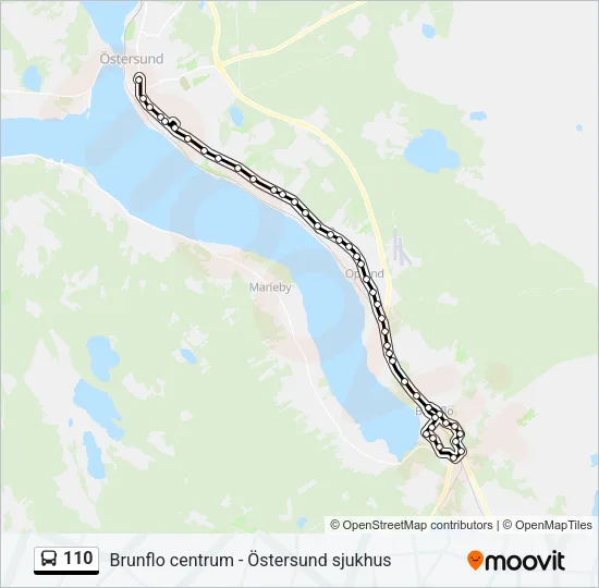 110  Line Map