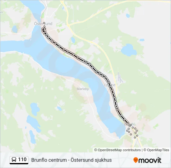 110  Line Map