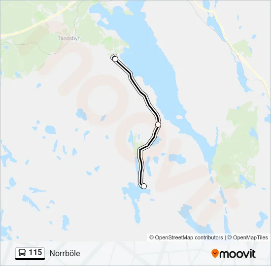 115  Line Map