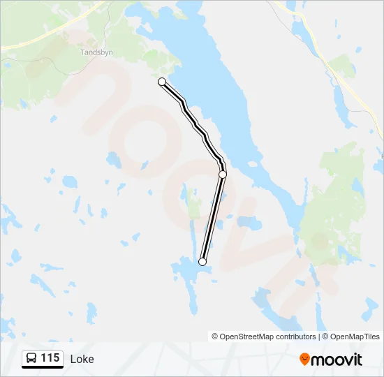 115  Line Map