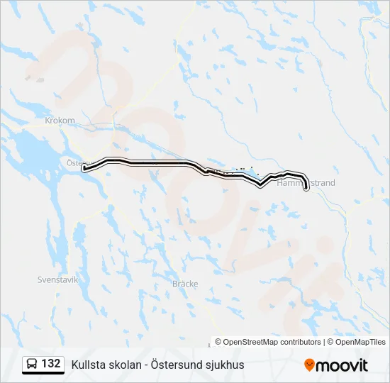 132  Line Map