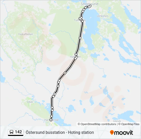142  Line Map
