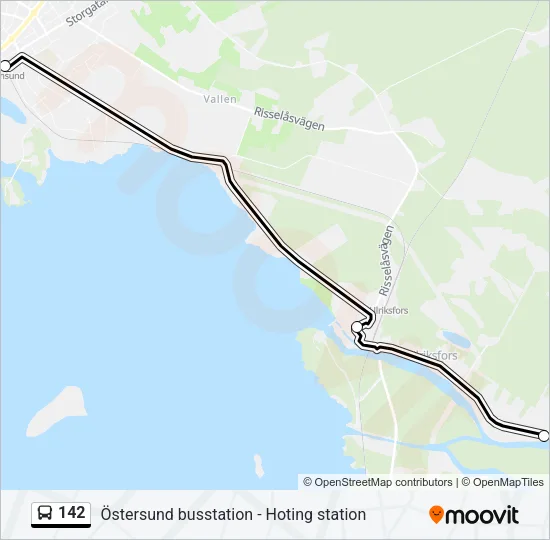 142  Line Map