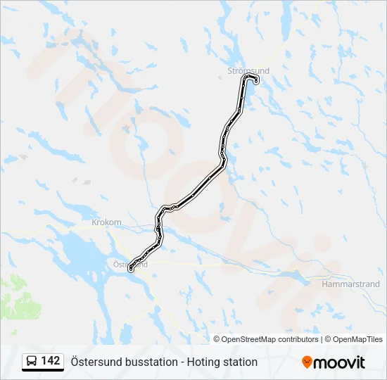 142  Line Map