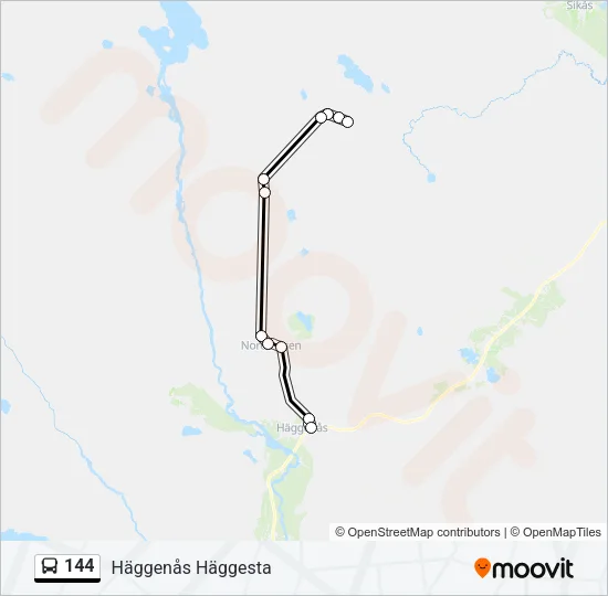 144  Line Map
