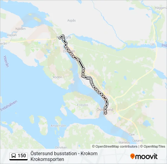 150  Line Map