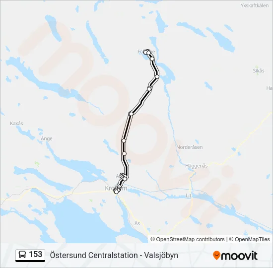 153  Line Map