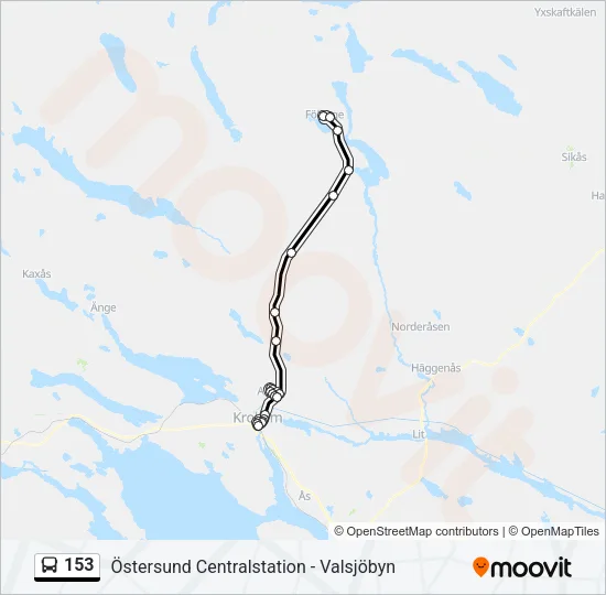 153  Line Map