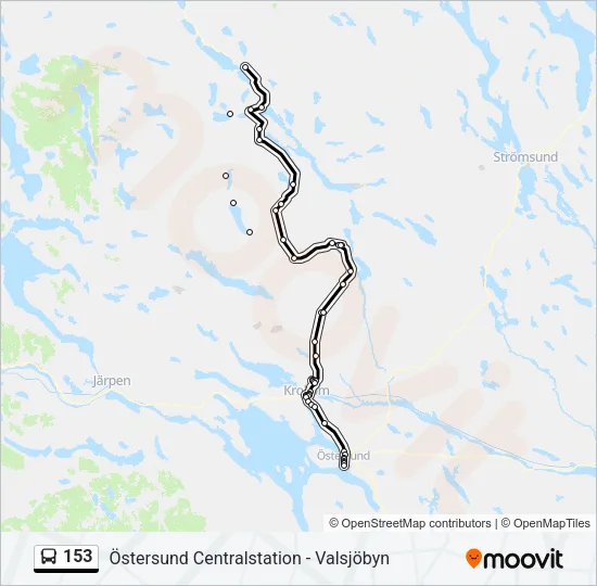153  Line Map